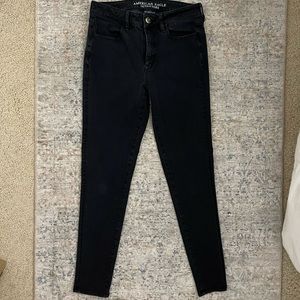 American Eagle Black Skinny Jeans